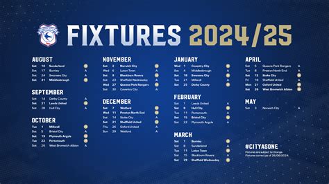 Championship Fixtures 2024/25: Opening day fixtures confirmed.